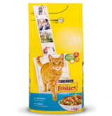 Friskies Sebzeli Somonlu Tahıllı Yetişkin Kuru Kedi Maması 1.5 kg