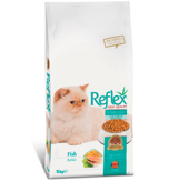 Reflex Balıklı Kısırlaştırılmış Tahıllı Yetişkin Kuru Kedi Maması 15 kg