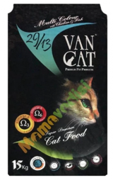 Vancat Multi Color Hamsili Pirinçli Tahıllı Yetişkin Kuru Kedi Maması 15 kg