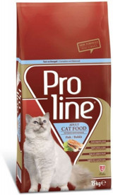 Proline Balıklı Tahıllı Yetişkin Kuru Kedi Maması 15 kg