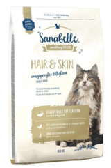 Sanabelle Hair & Skin Kümes Hayvanlı Tahılsız Yetişkin Kuru Kedi Maması 10 kg