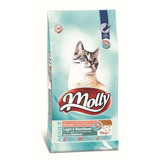 Molly Light Somonlu Kısırlaştırılmış Tahıllı Yetişkin Kuru Kedi Maması 15 kg