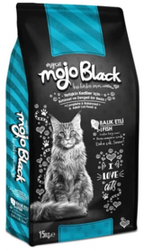 MyCat Mojo Black Balıklı Kısırlaştırılmış Tahıllı Yetişkin Kuru Kedi Maması 15 kg