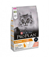 Pro Plan Elegant Derma Plus Somonlu Tahıllı Yetişkin Kuru Kedi Maması 3 kg