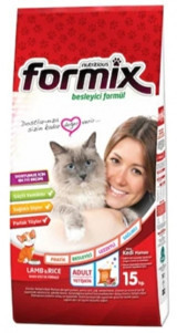 Formix Kuzu Etli Tahıllı Yetişkin Kuru Kedi Maması 15 kg