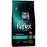Reflex Plus Somonlu Kısırlaştırılmış Tahıllı Yetişkin Kuru Kedi Maması 1.5 kg