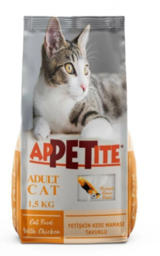 Appetite Tavuklu Tahıllı Yetişkin Kuru Kedi Maması 1.5 kg