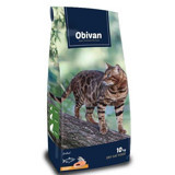 Obivan Hamsili Somonlu Kısırlaştırılmış Tahılsız Yetişkin Kuru Kedi Maması 10 kg