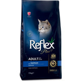 Reflex Plus Somonlu Tahıllı Yetişkin Kuru Kedi Maması 15 kg