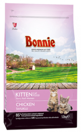 Bonnie Tavuklu Tahıllı Yavru Kuru Kedi Maması 1.5 kg
