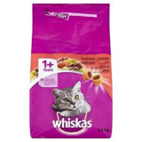 Whiskas Sığır Etli Tahıllı Yetişkin Kuru Kedi Maması 1.4 kg