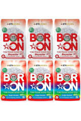Boron Boron Renkliler ve Beyazlar İçin 104 Yıkama Toz Deterjan 6x4 kg