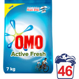 Omo Active Fresh Beyazlar İçin 46 Yıkama Toz Deterjan 7 kg