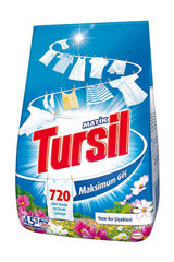 Tursil Matik Renkliler ve Beyazlar İçin 30 Yıkama Toz Deterjan 4.5 kg