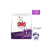 Omo Active Fresh Renkliler İçin 52 Yıkama Toz Deterjan 2x4 kg