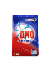 Omo Elde Yıkama Renkliler ve Beyazlar İçin Yıkama Toz Deterjan 9 kg