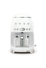 Smeg Dcf02wheu 50's Style Zaman Ayarlı Paslanmaz Çelik Filtreli Karaf 1.25 L Hazne Kapasiteli 4 Fincan Akıllı 1200 W Beyaz Filtre Kahve Makinesi