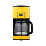 Vestel Retro Plastik Filtreli Karaf 1.5 L Hazne Kapasiteli 12 Fincan Akıllı 1000 W Sarı Filtre Kahve Makinesi