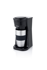 Arnica IH32140 Paslanmaz Çelik Filtreli Termoslu 0.4 L Hazne Kapasiteli Mini 750 W Siyah Filtre Kahve Makinesi