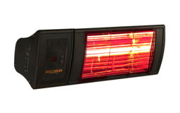 Goldsun Supra Plus (GSS20P) 2000 Watt Duvar Tipi Infrared Isıtıcı Siyah