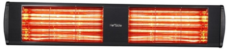 Hottable Supreme 4000 Watt Duvar Tipi Infrared Isıtıcı Siyah