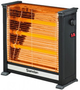 Şamdan 3005 Energy 2200 Watt Şömine Infrared Isıtıcı Siyah