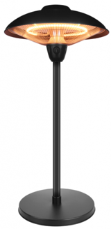 DLC Luxfire 1500 Watt Ayaklı Halojen Isıtıcı Siyah