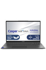 Casper Nirvana X700.5500-DV00X-G-F Dahili AMD Ryzen 5 32 GB Ram DDR4 500 GB SSD 15.6 inç Full HD FreeDos Notebook Laptop