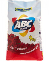 ABC Matik Gül Tutkusu Renkliler ve Beyazlar İçin 60 Yıkama Toz Deterjan 9 kg