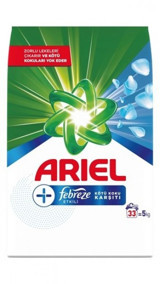 Ariel Plus Beyazlar İçin 33 Yıkama Toz Deterjan 5 kg