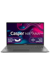 Casper Nirvana X600.5500-8V00X-G-F Dahili AMD Ryzen 5 8 GB Ram DDR4 500 GB SSD 15.6 inç Full HD FreeDos Notebook Laptop