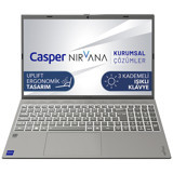 Casper Nirvana C650.1255-EF00X-G-F Dahili Intel Core i7 64 GB Ram DDR4 1 TB SSD 15.6 inç Full HD FreeDos Notebook Laptop