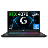 GAME GARAJ Slayer3 10XL-4070 C2 Harici GeForce RTX 4070 Intel Core i7 32 GB Ram DDR4 1 TB SSD 17.3 inç Full HD FreeDos Gaming Notebook Laptop
