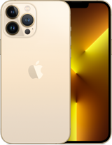 Apple iPhone 13 Pro Max 256 Gb Hafıza 6 Gb Ram 6.7 İnç 12 MP Çift Hatlı Oled Ekran Ios Akıllı Cep Telefonu Altın