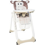 Chicco Polly 2 Start Plastik Emniyet Kemeri 15 kg Kapasiteli Tekerlekli Tepsili Katlanır Mama Sandalyesi Beyaz