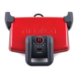 Arnica Ayvalık 6 Dilim Granit Çıkarılabilir Plaka 1750 W Izgara Kırmızı Tost Makinesi