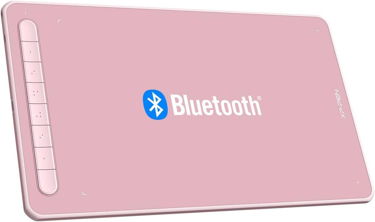 Xp-Pen Deco LW Kablosuz Kalemli Bluetooth 10.6 inç Grafik Tablet Pembe