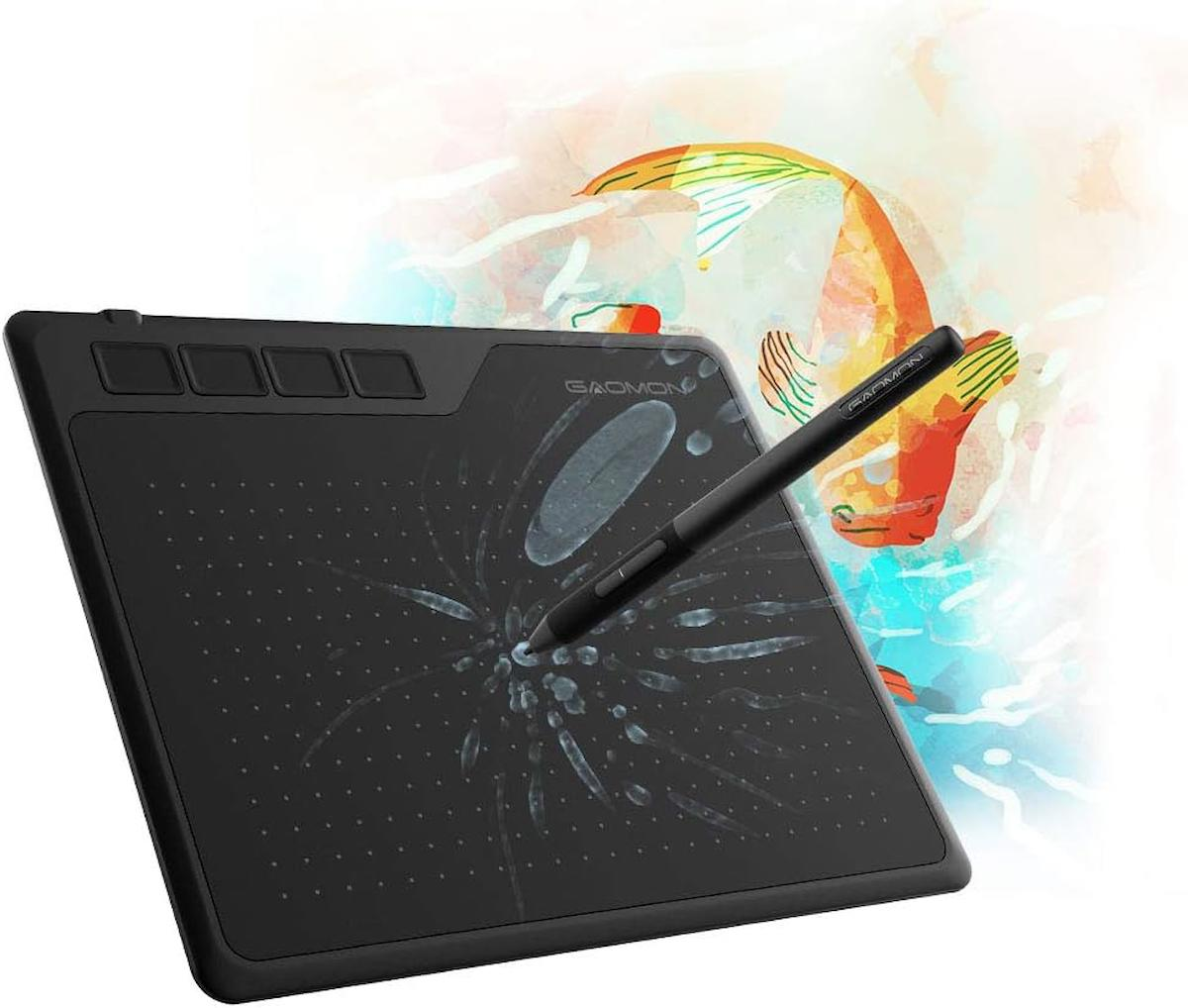 Gaomon S620 Kablosuz Kalemli 4 inç Grafik Tablet
