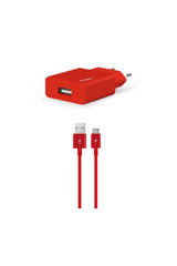 Ttec Universal Type-C Kablolu Hızlı Şarj Aleti Kırmızı