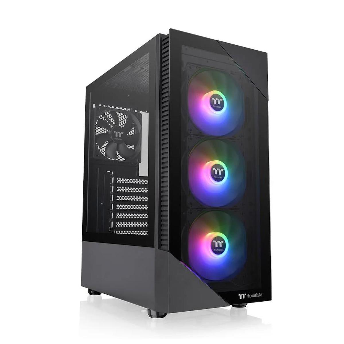 Thermaltake CA-3X3-65M1WE-00 RGB 3 Fanlı Siyah Dikey Kullanım ATX Bilgisayar Kasası