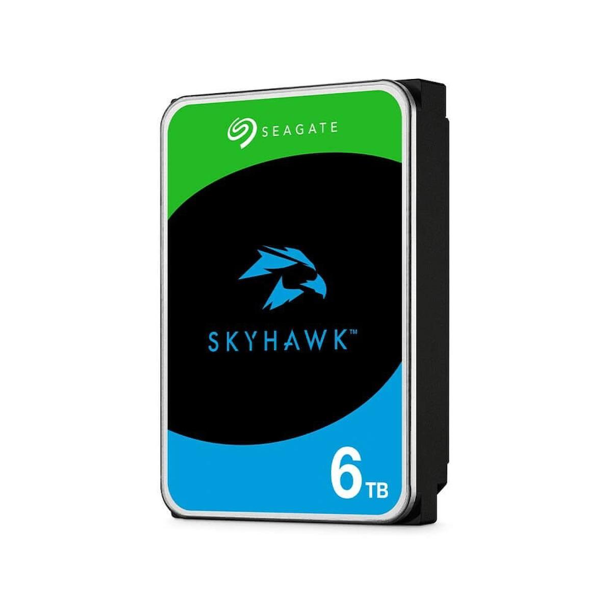 Seagate Skyhawk ST6000VX009 6 TB 3.5 inç 5400 RPM 256 MB SATA 3.0 Güvenlik Kamerası Harddisk
