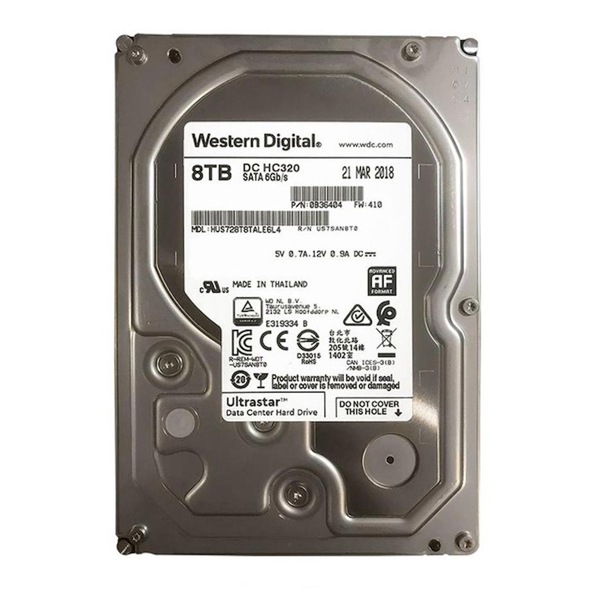 Western Digital Ultrastar 0B36404 8 TB 3.5 inç PC Harddisk