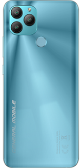 General Mobile Gm 22 Plus 128 Gb Hafıza 4 Gb Ram 6.78 İnç 48 MP Ips Lcd Ekran Android Akıllı Cep Telefonu Mavi