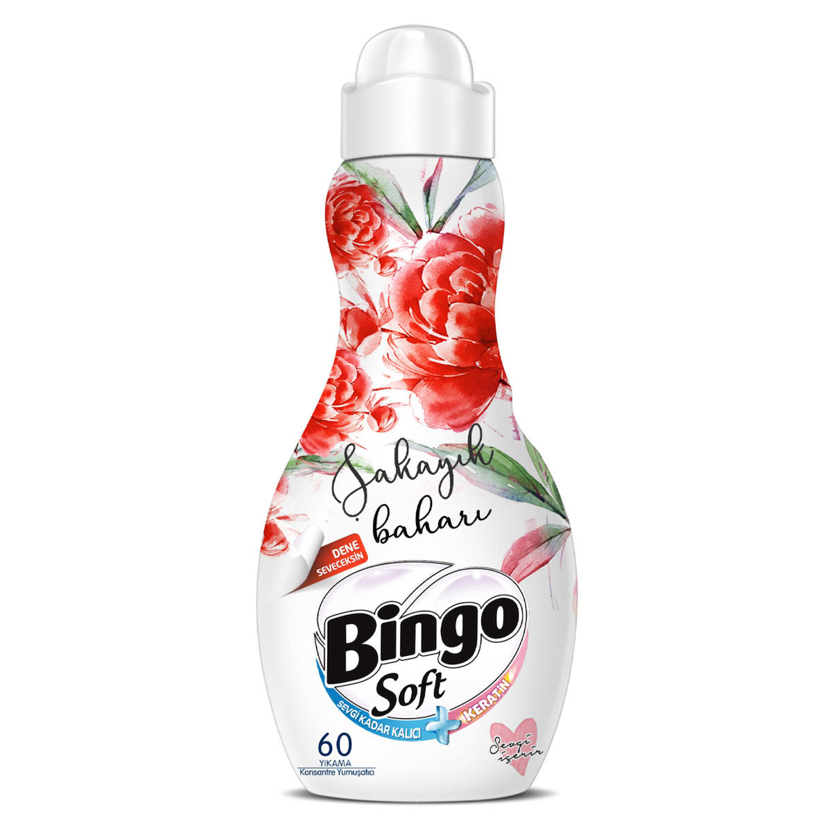 Bingo Soft Konsantre Şakayık 60 Yıkama Yumuşatıcı 9 x 1.44 lt