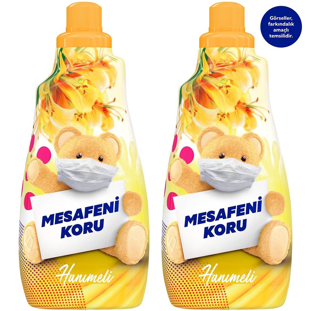 Yumoş Extra Konsantre Hanımeli 60 Yıkama Yumuşatıcı 2 x 1.44 lt