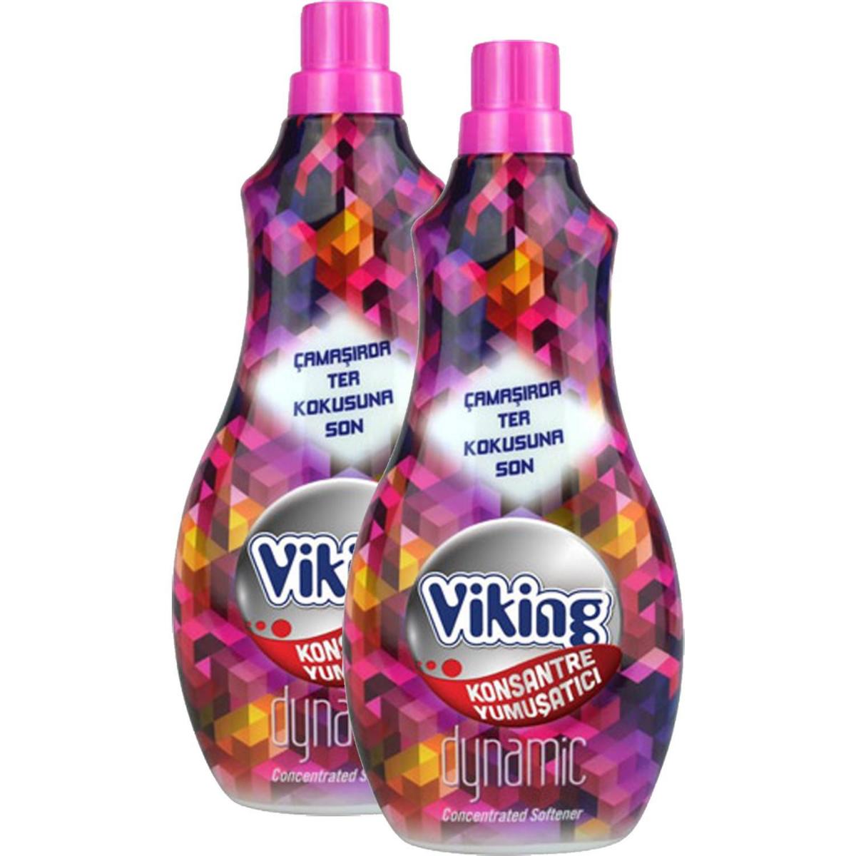 Viking Dynamic Konsantre 60 Yıkama Yumuşatıcı 2 x 1.44 lt