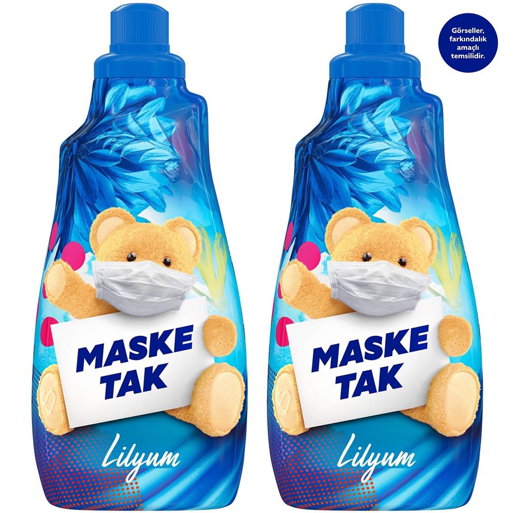 Yumoş Extra Konsantre Lilyum 60 Yıkama Yumuşatıcı 2 x 1.44 lt