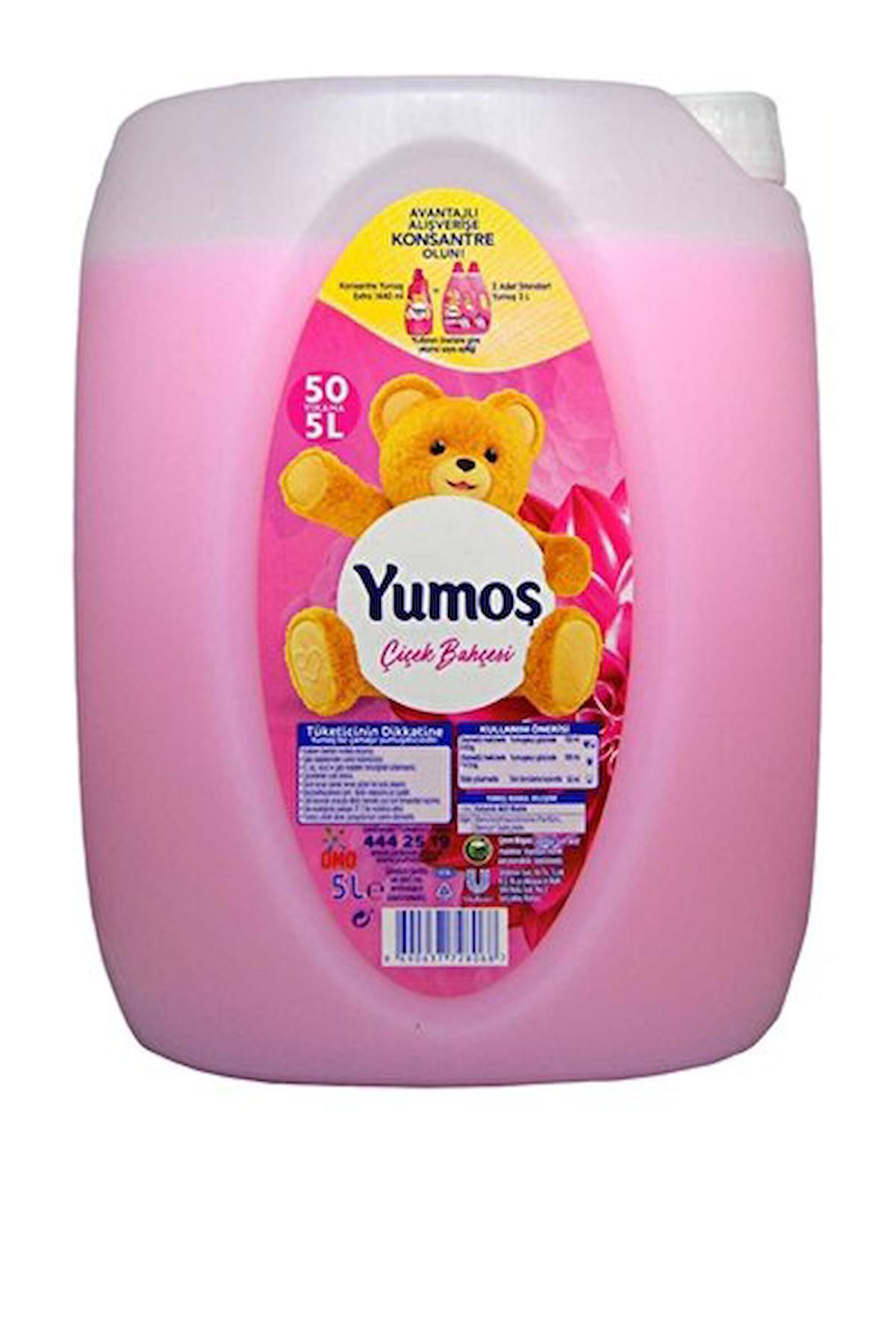 Yumoş Soft Çiçek Bahçesi 50 Yıkama Yumuşatıcı 4 x 5 lt