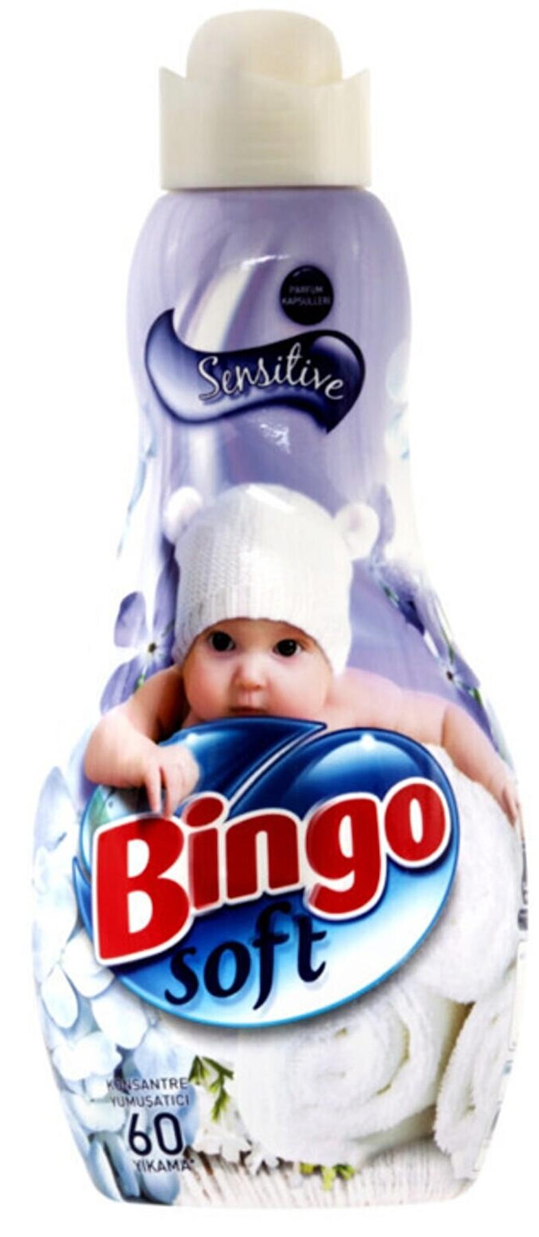 Bingo Soft Sensitive Konsantre 60 Yıkama Yumuşatıcı 1.44 lt