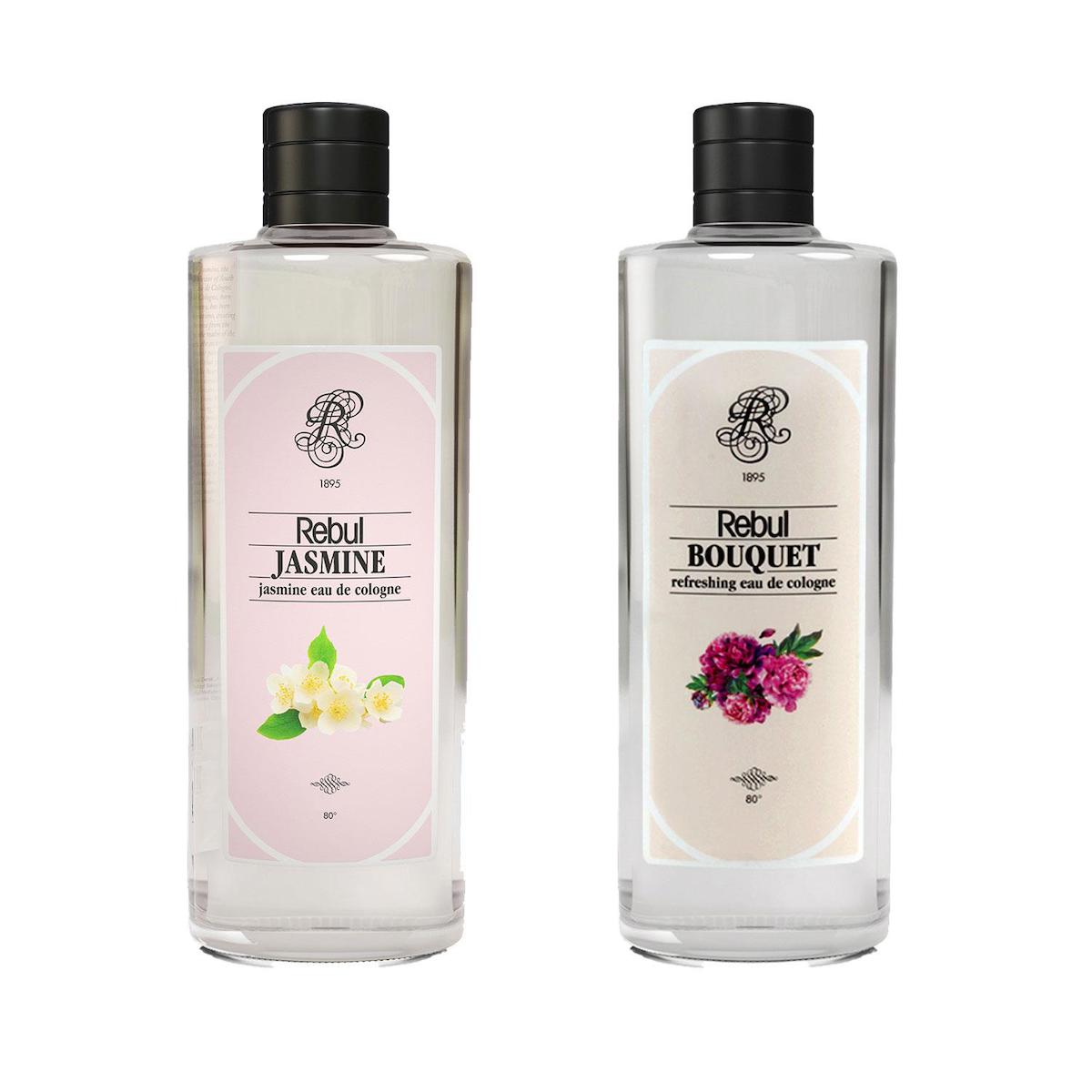 Rebul Bouquet - Jasmine Cam Şişe Kolonya 250 ml 2'li